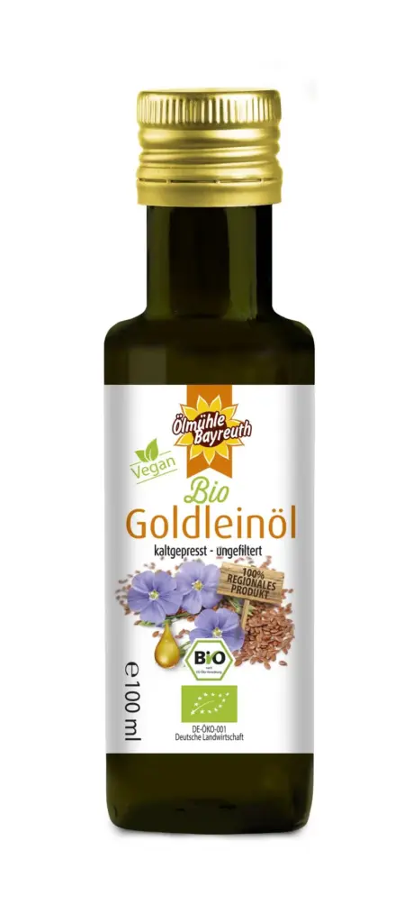 Bio Goldleinöl - Ölmühle Bayreuth
