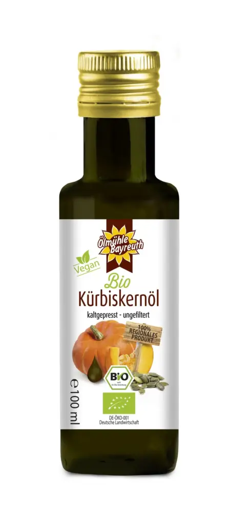 Bio Kürbiskernöl - Ölmühle Bayreuth