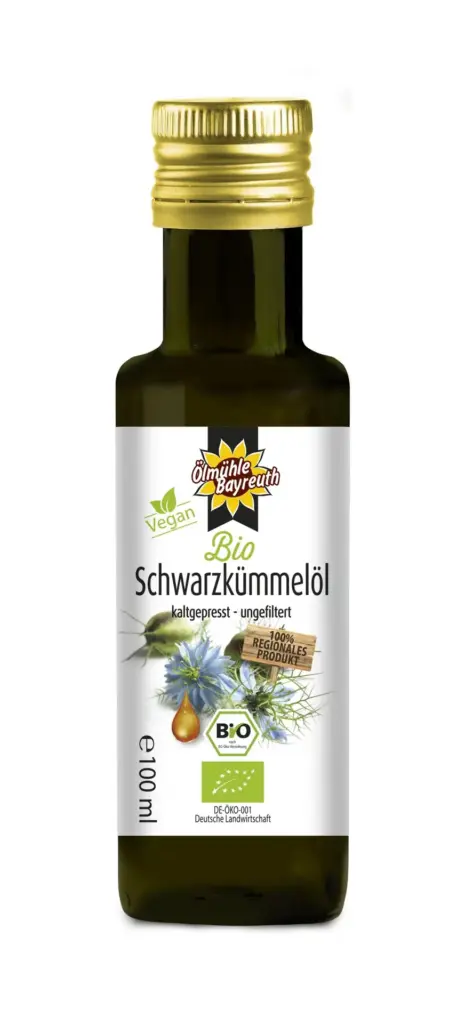 Schwarzkümmelöl Ölmühle Bayreuth