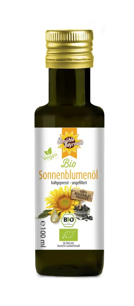 Bio Sonnenblumenöl - Ölmühle Bayreuth