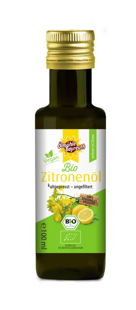Bio Zitronenöl - Ölmühle Bayreuth