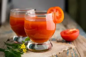 Ölmühle Bayreuth - Rezepte 2 Tomatensaft mit Leinöl klein